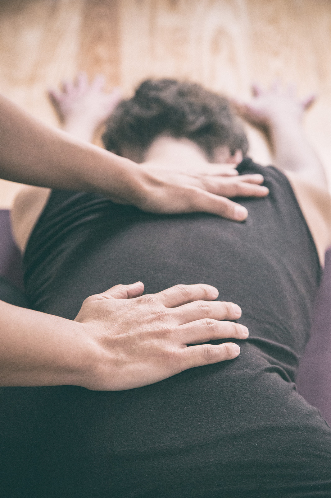 Insurance-covered massage therapy session